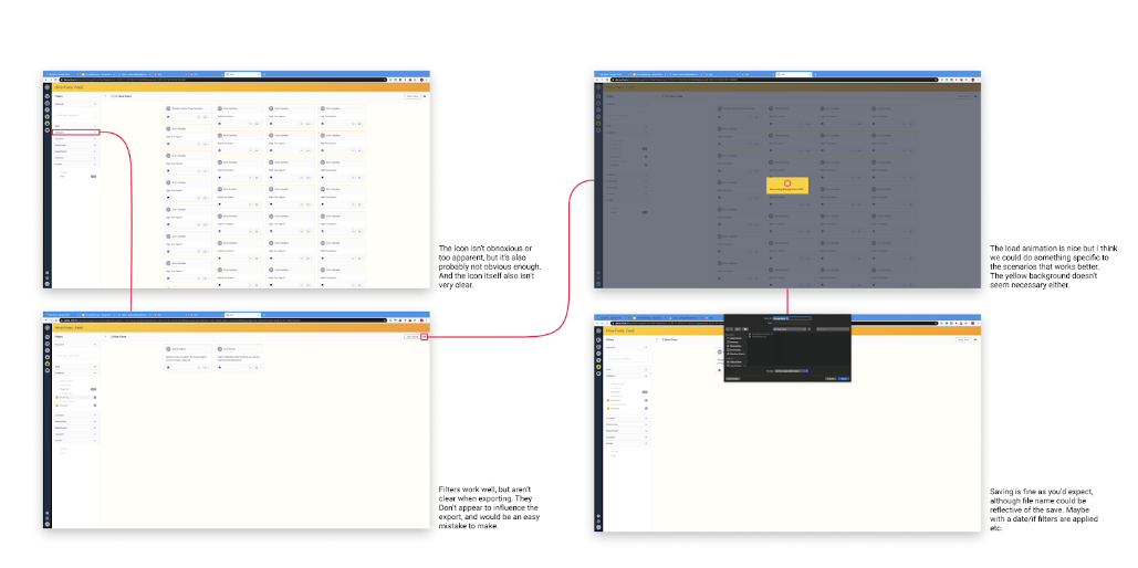 Hive HR exports feature flow before redesign